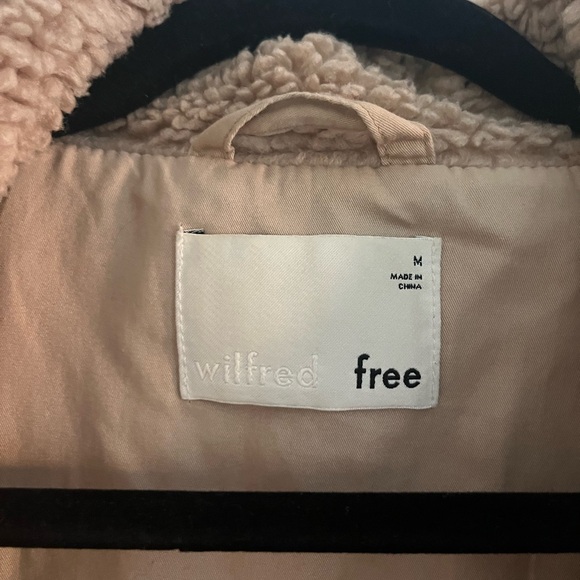 Wilfred free Teddy jacket in Tan size medium - Picture 2 of 10